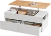 Sweiko 100x50x40cm couchtisch Höhenverstellbarer Produktbild-Vorschau 11