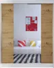Šatníková skriňa so zrkadlom 150 cm PIRITU 2 - dub artisan Náhľad obrázku produktu 4