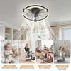 Wentylator sufitowy ZELURXX z oświetleniem LED, średnica 50 Podgląd zdjęcia produktu 4