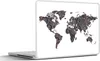 MuchoWow® Laptop Aufkleber Sticker Cover Weltkarte - Produktbild-Vorschau 1