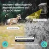 Siltcon® Solar Wildkamera 8K 60MP – WLAN App – Nachtsicht – Produktbild-Vorschau 5