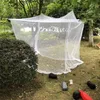 220 x 200 x 200 cm Camping-Moskitonetz, weißes Netzgewebe, Produktbild-Vorschau 2