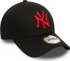 Czarna czapka z czerwonym logo New Era 940 League Essential Podgląd zdjęcia produktu 6