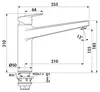 IDEAL STANDARD BD326AA Küchenarmatur Ceraplan m.h.Auslauf Produktbild-Vorschau 3