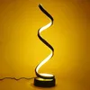 LED‑Tischlampe Spiralform, USB‑Schreibtischlampe, Produktbild-Vorschau 4