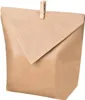 itenga 10x Geschenktüten Papier Braun + 10x Holz Klammern Produktbild-Vorschau 1