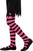 Strumpfhose Kinder, pink - schwarz gestreift 70 Den 11 - 14 Produktbild-Vorschau 4
