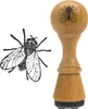 Fliege Holzstempel Produktbild-Vorschau 1