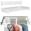 Sèche-linge mural extensible et pliable, avec 5 barres et 4 Voir les images du produit 8
