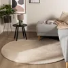 Volero - Okrągły dywan z niskim włosiem – Cozy Beige - Ø Podgląd zdjęcia produktu 1