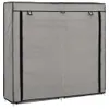 vidaXL Szafka na buty z pokrywą Szara 115 x 28 x 110 cm Podgląd zdjęcia produktu 9