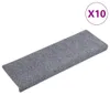 vidaXL Tappetini per gradini Autoadesivi 10 pezzi 65x21x4 Anteprima dell’immagine prodotto 8