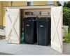 Fahrrad- und Mülltonnenbox, natur B x T x H 219 x 100 x 151 Produktbild-Vorschau 9
