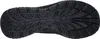 The image shows the sole of a black Skechers sneaker. Voir les images du produit