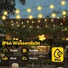 Salcar 30 Lampions Lichterkette Solar Außen 10m LED Produktbild-Vorschau 4