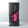 Axagon EEM2-SB2, SSD rámeček, M.2, NVMe-oF, SATA, Serial Náhled obrázku produktu 7