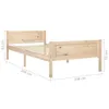 VidaXL 322097, 106 cm, 2,06 m, 63 cm, 1000 x 2000 mm, 1 Produktbild-Vorschau 5