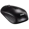A black wireless computer mouse on a white background. Produktbild-Vorschau