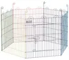 PawHut, afrastering voor puppy's, 6 stuks, metalen Productafbeelding-voorbeeld 1