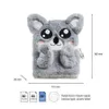 Diario "Back2Fun", koala grigio, in peluche, con chiusura, Anteprima dell’immagine prodotto 3