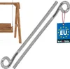 KOTARBAU® Zestaw 2 haków huśtawkowych Haki śrubowe M12 310 Podgląd zdjęcia produktu 1