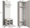 Masseno Garderobe-Set ARMADIO 137/207/42 cm Modern Produktbild-Vorschau 3