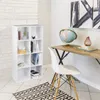 WOLTU Bücherregal 8 Fächer, Standregal, 60x121x30 cm, Weiß Produktbild-Vorschau 2