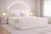MOEBLO Boxspringbett Bett 04 – Boxspringbett aus Cord, Produktbild-Vorschau 1