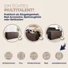 CASARIA® Sitzbank mit Stauraum Faltbar Braun 80x40x40cm Produktbild-Vorschau 5