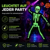 Skelett Kostüm Kinder – Halloween Kostüm leuchtet im Produktbild-Vorschau 4