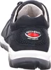 Rear view of a dark blue sneaker. Voir les images du produit