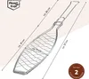 bremermann Fischgriller 2er-Set, klappbarer Griff, Produktbild-Vorschau 7