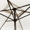 vidaXL Ombrellone 200x300 cm rettangolare bianco sabbia Anteprima dell’immagine prodotto 5