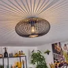 Aidone Deckenlampe aus Metall/Bambus in Schwarz Produktbild-Vorschau 9