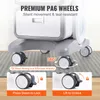 SucceBuy 3-stöckiger Laborwagen, Mehrzweckwagen mit 2 Produktbild-Vorschau 4