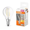 A clear LED filament light bulb is shown next to its packaging. Anteprima dell’immagine prodotto