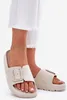Damen Schaum Plattform Sandalen Mit Schnalle Beigefarben Produktbild-Vorschau 10