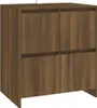 vidaXL Sideboards 2 Stk. Eiche Braun 70x41x75 cm Produktbild-Vorschau 4