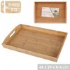 Plateau de service en bambou 44x29x4cm Voir les images du produit 3