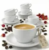 MUVELL 6x Espressotassen á 60 ml | Weiß | Italian Style | Produktbild-Vorschau 1