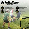 Sada 2 fotbalových branek Dunlop – Football Goal 90 × 59 × Náhled obrázku produktu 2