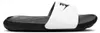 Nike Victori One Badslippers Heren Zwart/Wit Productafbeelding-voorbeeld 1
