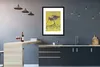 MuchoWow® Gerahmtes Poster Vögel - Gras - Landschaft - Produktbild-Vorschau 5
