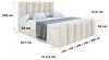 ALTDECOR Boxspringbett mit Fußteil, H3 Matratze und Topper Produktbild-Vorschau 7