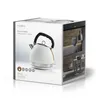 Nedis Wasserkocher - 1.8 l - Soft-Touch - Weiss - Um 360 Produktbild-Vorschau 5