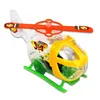 Camioncino rosso giocattolo con elicottero - circa 19 cm Anteprima dell’immagine prodotto 5