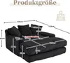 MODFU Rozkládací postel Relaxační postel Cord-Rozkládací Náhled obrázku produktu 7