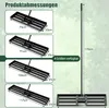 COSTWAY Kovové hrábě na vyrovnávání trávníku, hrábě na Náhled obrázku produktu 3