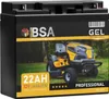 BSA Gel Rasentraktor Batterie 22Ah 12V Produktbild-Vorschau 4