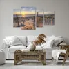 Bild auf Leinwand - Leinwandbild - 4 Teile - Westen Sonne Produktbild-Vorschau 6